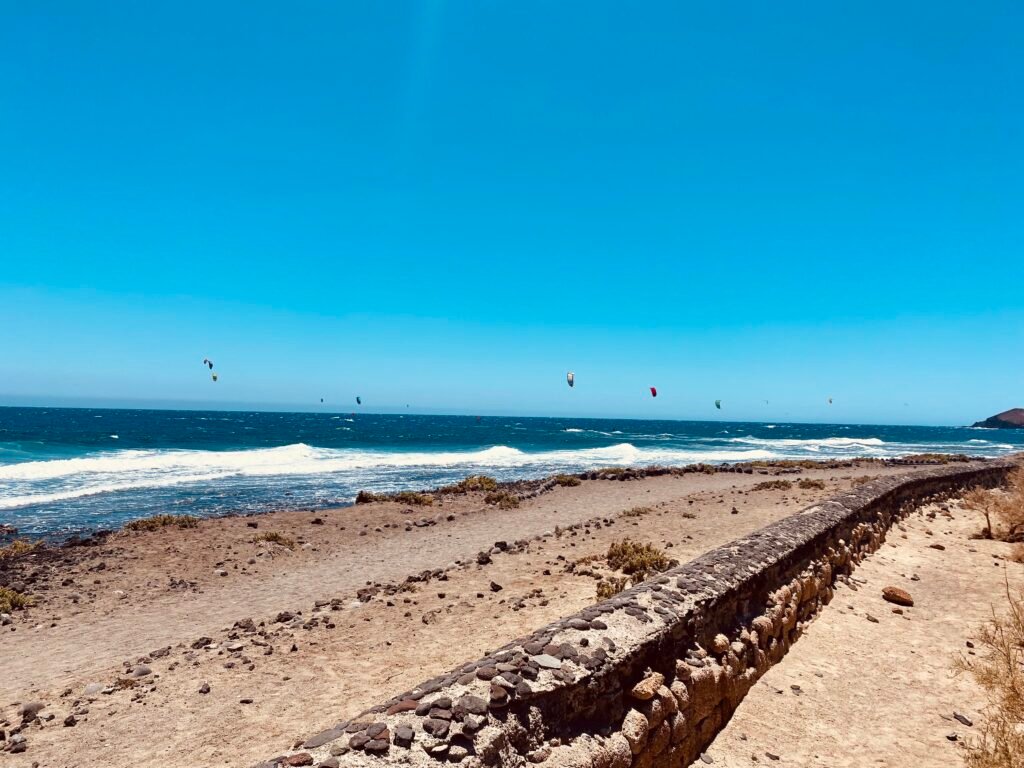 El Medano skysurf