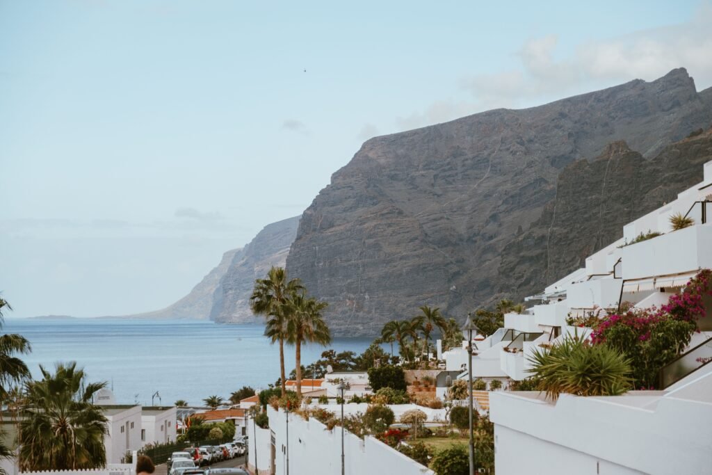 Los Gigantes sziklái Tenerifén