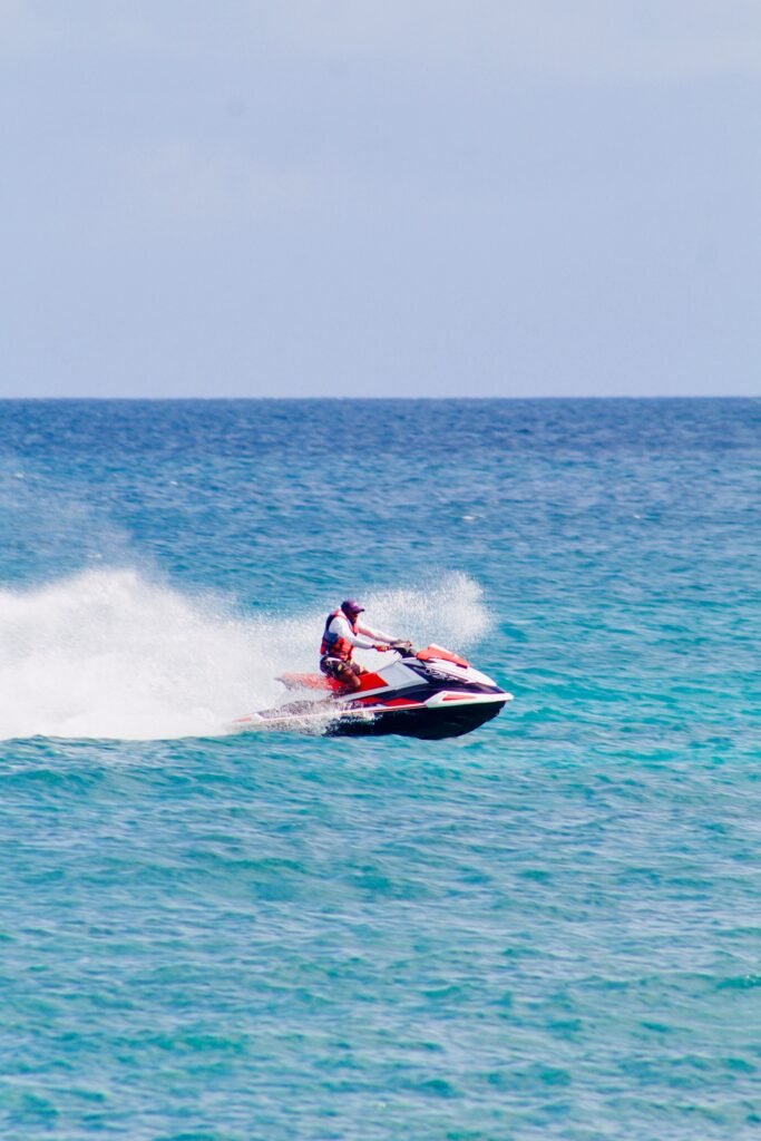 Jet Ski Tenerife partjainál